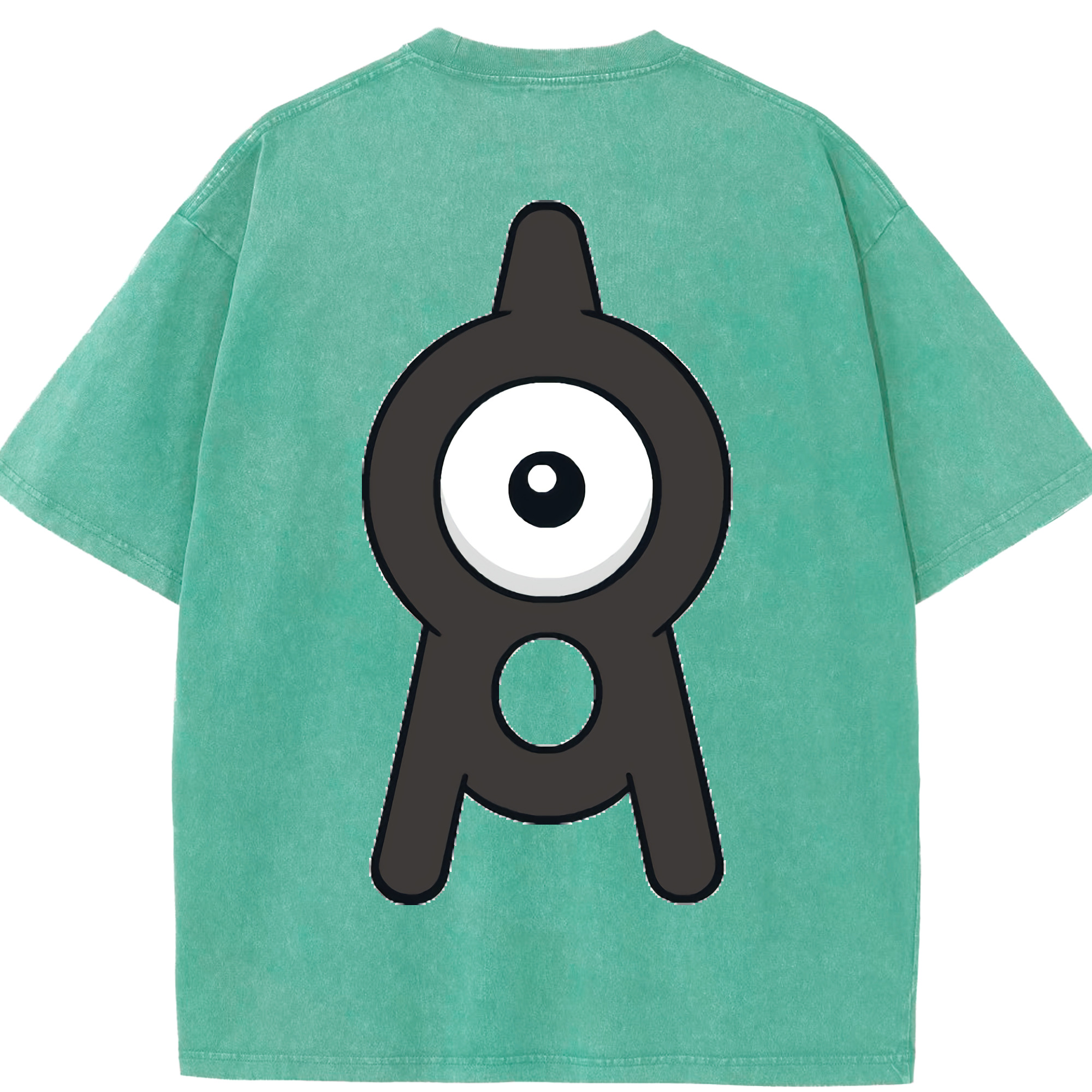 （画像用） ポケットモンスター Pokémon 綿100% ヴィンテージ風 半袖Tシャツ（背面プリント）